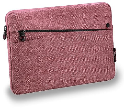 PEDEA Tablet Tasche 9-11” Hülle Kompatibel mit iPad 10 2022, iPad 10.2” 2021-2019, iPad Pro 11” 2022-2018, iPad Air 5/4 10.9”, Sleeve für Galaxy Tab A8 S8 10.5“, S9 11“ S9 FE 10.9”, rosa