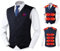 Gilet Costume Homme, Veste Chauffante Chargement USB Hiver Chaud Gilet Chauffant sans Manche (Non avec Batterie),Noir,M
