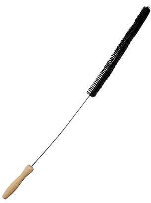 HONMEET Air Vent Unclogging Brush Flexible Tube Cleaner for Dryer Vent Cleaning Hard Bristle Crevice Cleaning Brush for Fridge Coil and Washing Machine Dust Gap Random Style