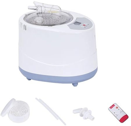 WLLKIY Sauna Generador De Vapor Sauna De Vapor con Pantalla De Temporizador De Botón Inteligente Y Control Remoto, Máquina De Vapor De Sauna De 3L For Fumigación Doméstica
