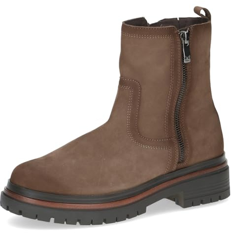 CAPRICE Damen Stiefeletten aus Leder mit Reißverschluss