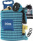Tubo di irrigazione estensibile 60 m di irrigazione tubi di irrigazione tyau arosage estensibility flessibile tuyo morbido garden hose 60 m 50 m irrigazione giardino retrattile irrigazione (blu cielo,