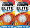 Elite Batteries Key Fob Batteries Replacement for Ford Lincoln (F150 Explorer Edge Fusion Bronco Escape Mustang Expedition Transit Ranger Maverick EcoSport MK Nautilus Corsair Navigator Lightning)