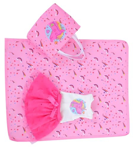 Abaodam Puppenzubehör Zoll Puppe Camping Zelt Tutu Set Für Dress up Imaginative Play