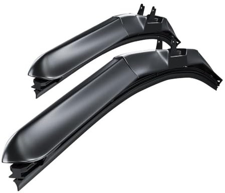 Mossa Escobillas limpiaparabrisas para la luna delantera para Mazda 3 III (07.2013-2018) - escobillas híbrida