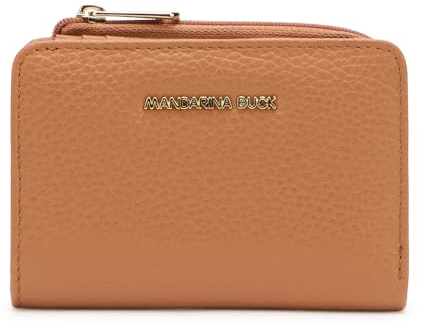 Mandarina Duck Mellow Leather Wallet, Reisezubehör Damen-Geldbörse, Einheitsgröße, Pecan Nut, Einheitsgröße