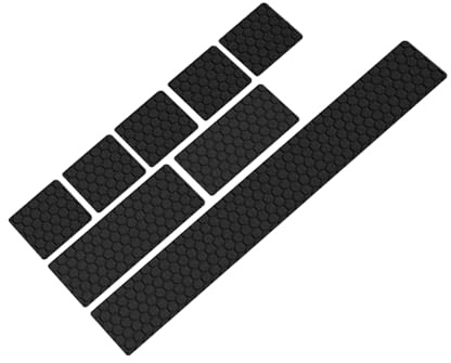 Zktfyshk Rutschfeste Tastatur-Griffe, Silikonabdeckungen, einfache Installation, Aufkleber für verbesserte Tippstabilität, leicht zu reinigende Silikon-Tastatur-Protektoren