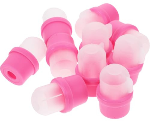 Garneck Copriunghie senza Danneggiare le Unghie per Rimozione Smalto Semipermanente Riutilizzabili Set 20 in Silicone per Domestico e