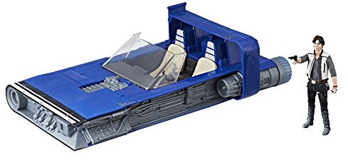 Star Wars Force Link 2.0 Han Solo Landspeeder and Figure