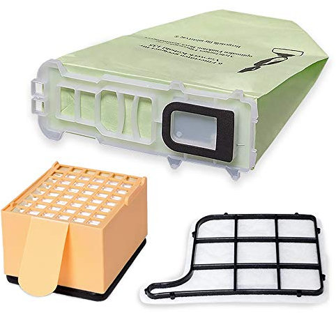 Sparset 6 Staubbeutel Filter passend für Vorwerk Kobold VK 135 136