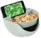bismarckbeer Double Layers Pistachios Bowl Snacks Fruit Nuts Plate Dish Phone Holder