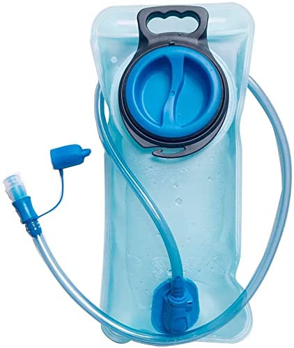 PUNDA Baby-Boys Premium Trinkblase 2L mit Beissventil-A-frei, antibakteriell und auslaufsicher für Jeden Trinkrucksack geeignet-Hochwertiges Trinksystem 2 Liter für Sport & Freizeit
