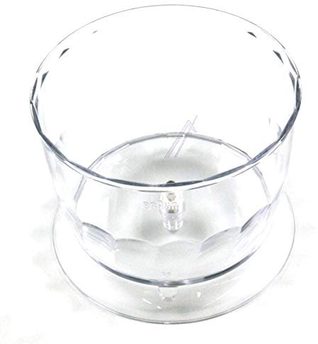 Minipimer MQ9037X - Ciotola, tazza, contenitore Originale Braun per tritatutto da 500 ML (Dimensioni: Diametro 136 MM, Altezza 104 MM)
