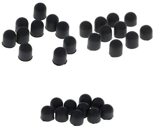 Almencla 30pcs Pointe de Stylet Embouts de Rechange en Silicone pour Capacitif Stylus Stylo Écran Tactile
