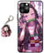 Staremeplz Compatible with iPhone 12 Pro Max Case Anime Design [With Figure Keychain], Soft Silicone Flexible TPU Animation Phone Case for iPhone 12 Pro Max