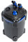 AMOSIJOY Filtro a 2 stadi per Acquario, Ultra Silenzioso, con sterilizzatore UV e Supporti gratuiti per Grandi acquari e acquari (225 GPH)