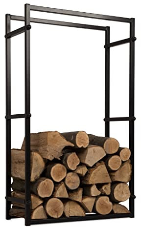 AZZAP Kaminholzregal STO1 Brennholzregal Kaminholzablage 100x60x25 Kaminholzständer