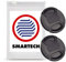 SMARTECH Bouchon pour Objectif Photo 77mm - Cache de Protection Compatible Toutes Marques - Lot de 2