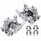 Frankberg 2x Brake Caliper Disc Brake Rear Left Right with Bracket (hole spacing 90mm）Compatible with Passa.t Tigua.n Q3 Shara.n Alhambr.a CC Replace# 5N0615403