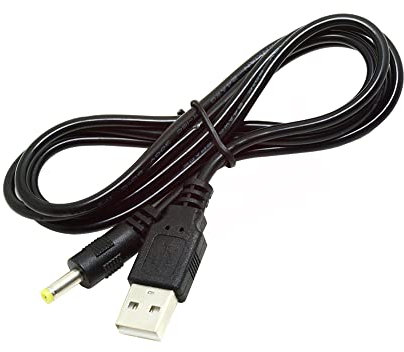 NFHK 2 unids/lote 150 cm 24AWG USB 2.0 macho tipo A a 5V DC 4.0x1.7mm DC Power Round Plug Cable