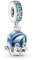 LaMenars Charme en verre de Murano avec pieuvre mignonne pour bracelets en argent sterling 925 avec cubique joyeux anniversaire anniversaire bijoux cadeaux pour femmes filles épouse