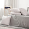 Novilla Kopfkissen 65x65 4er Set, Kissen für Bett Schlafkissen mit maschinenwaschbarem Bezug, Kissen aus gebrochenem Schwamm, für Haus und Hotel