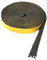 Sharplace Joint de poêle à bois cordon d'étanchéité en fibre de verre auto-adhésif corde de poêles plats pour cheminée de four en verre, 3mmx10mmx300cm