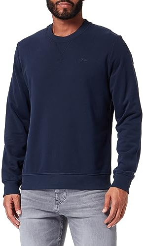 s.Oliver Herren 10.3.11.14.140.2132737 Pullover, 5978 blau, M
