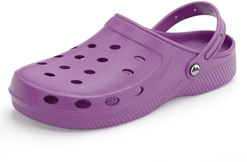 Lakeland Active Women's Silloth Lightweight Ventilated Clogs - Purple - 6 UK