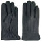 ZLUXURQ Luxus Herren Leder Handschuhe Kaschmir Gefüttert Weich Bequem Lammfell Touchsreen, Schwarz (100% Lammfell/100% Fleece Futter), M-23 cm