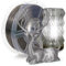 IEMAI Glitzerndes klares PETG-Filament, 1,75 mm, Hochgeschwindigkeits-3D-Drucker-Filament für 50–600 mm/s, schnelles Drucken, rauchgrau, glänzend, funkelnd, Galaxie, tran
