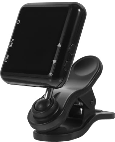 Vaguelly Afinador De Guitarra Eléctrica y Acústica Afinador De Pinza Metrónomo Recargable