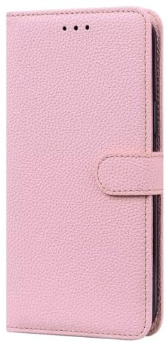 Handyhülle für Xiaomi Redmi 11 Prime 4G Hülle, für Xiaomi Redmi 11 Prime 4G Tasche mit Kartenfach Magnetic Geld Slot Ständer Flip Case Leder Schutzhülle für Xiaomi Redmi 11 Prime 4G Hülle, Rosa