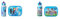 Mepal - Lunch-Set Campus - Lunch-Set für Kinder mit Pop-up Trinkflasche & Lunch Box & Lunch-Set Campus - Lunch-Set für Kinder mit Pop-up Trinkflasche & Lunch Box