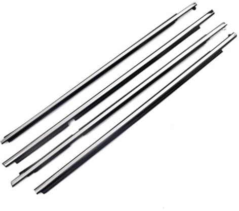 Fensterdichtungen Für Lexus GX470 Lx470 LX570 2003-2009 2010 2011 2012 2013 2014 2015 2016 2017 2018 2019 Autofenster-Formverkleidung Dichtungsband Autotür Türdichtung(2010-2019 Chrome)