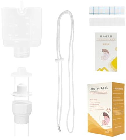 Asistente de alimentación infantil para nuevos padres, herramienta de lactancia de silicona suave, ayuda de lactancia, asistente de lactancia ajustable con succión