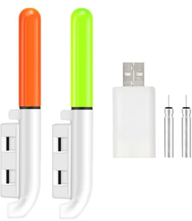 Pesca Luce Bastone Rod LED CR425 3.6V Batteria Al Litio Carica Luminosa Lampada USB Affrontare Fluorescente Kit Luminoso T U2M3 Pesca Notte