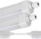 Proventa LEDFeuchtraumleuchte 120cm 2-Pack IP65 36W 4320lm 4000K Weiß - LED Wannenleuchte für Keller, Garage, Werkstatt, durchverdrahtet, verknüpfbar, Deckenleuchte Feuchtraum