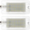 M MODECAR - Kompatibel mit Opel Astra F G Combo Corsa B C Omega A B Signum Tigra Vectra B Zafira A LED Kennzeichenbeleuchtung 2 Stück Set für 6223506,