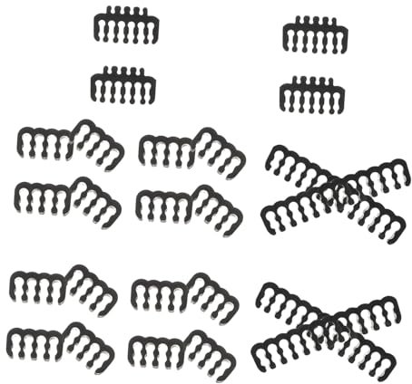 Vaguelly 24stücke Kabelkamm-kit Für Kabelverlängerung Mit Hochleistungs-kabelbindern Für Kabelmanagement Am Schreibtisch Und Pc-gehäuse