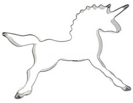 Alipis Einhorn Pferd Gebäck Ausstecher Keksform Edelstahlform Zum Backen Für Brownies Sandwiches Plätzchen Und Dekoration Keksausstecherform Keks Cutter