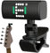 Accordeur de guitare, mini clip sur écran LED couleur et rotation à 360°, batterie rechargeable, accordeur intelligent multifonction pour guitares acoustiques et électriques, ukulélé