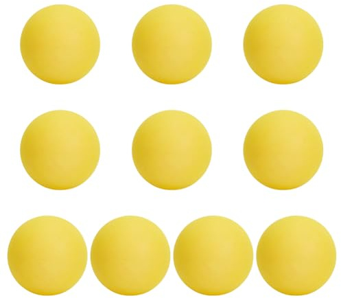 OLYCRAFT 10 Stück Schaumstoff Tennisbälle 7cm Gelb Weiche Schaumstoff Tennisbälle Weicher Leichter Ball Übungsball Aus Hochdichtem Schaumstoff Kaubare Kugel Für Haustiere Zum Tennis