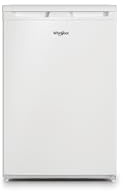 Whirlpool W55V1 112W – Frigorifero Monoporta 114 Litri | Libera Installazione, Sotto Tavolo, Statico, Classe E, Congelatore 13 L, Illuminazione LED – Bianco 84 x 54 x 59 cm (AxLxP)