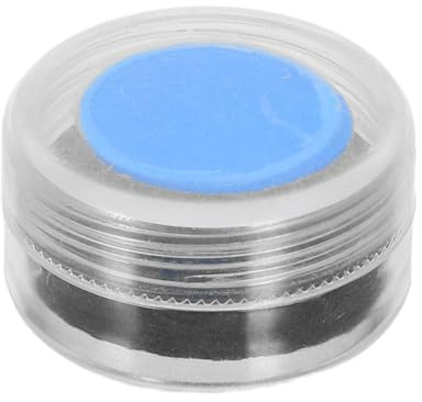 Toyvian Hochleistungs Billardkreide Blau Runde Form Professionell für Turnier und Heimbar Billiard Zubehör Verbesserte Kontrolle Präzise Schüsse Minimale Rückstände