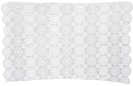 Newborn Shoot Wrap Lace Blanket, Baby Photography Props with Headband and Pillow, Soft Breathable Infant Photo Blanket for Spring Summer Autumn Winter (White)