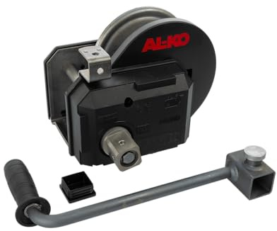 AL-KO - Verricello con freno PLUS • Tipo 901 PLUS con avvolgimento automatico • senza corda/nastro fino a 900 kg | 1730014, verricello di bloccaggio