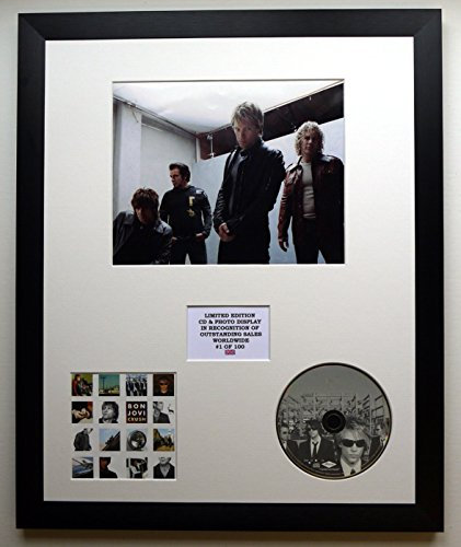 Bon Jovi/Darstellung mit Foto und CD | Limited Edition des Albums Crush