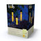 Noma Garden Art : Solar 365 : 3 Bulb Solar Light Set : Vintage Style Edison LED Light Bulbs