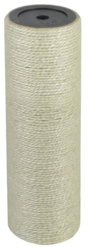 vidaXL Griffoir pour Chats 8x25 cm 10 mm Beige Grattage Jouet Chats Chaton